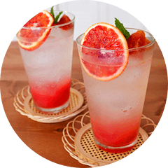 炭酸と割ってサイダー風に